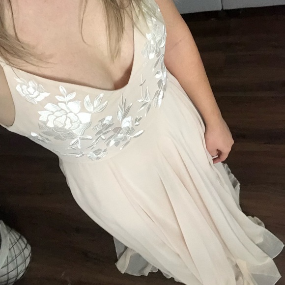 Blush BHLDN bridesmaid dress - Picture 6 of 6